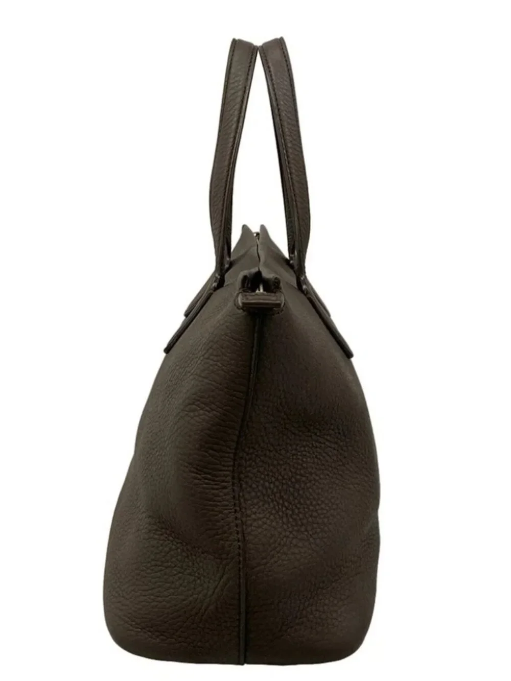 THE ROW Marcel Dark Brown Calf Skin Leather Handbag